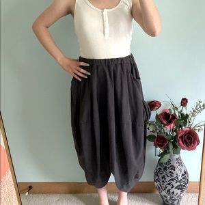 Taiwan-Made Long Grey skirt